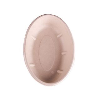 Ciotola Insalatiera ovale in Polpa di Cellulosa 1000 ml - Confezione 50 pezzi