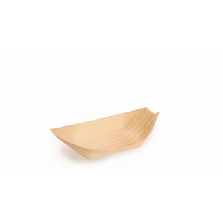 Barchetta in Bamboo - 9,5x6,2cm -Confezione 100 pezzi
