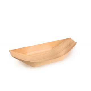 Barchetta in Bamboo - 14x8,2cm -Confezione 100 pezzi