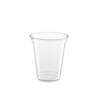 Bicchiere PLA Trasparente Compostabile, 415 ml -Confezione 75 pezzi